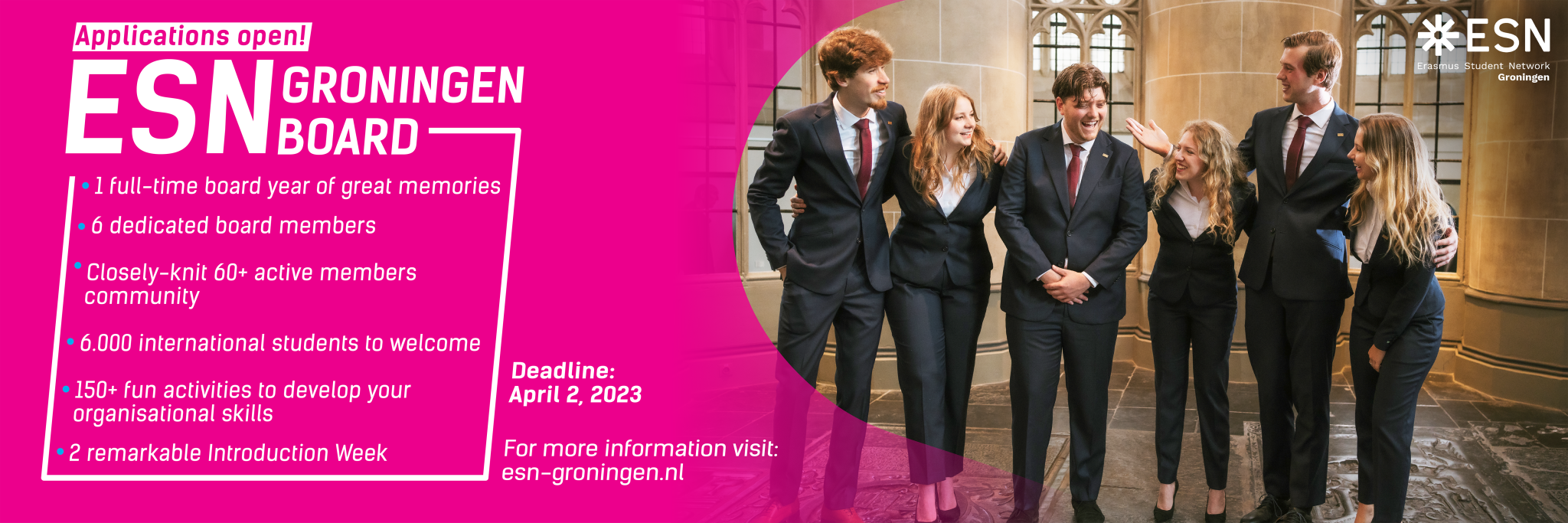 ESN Groningen | The biggest international student organisation